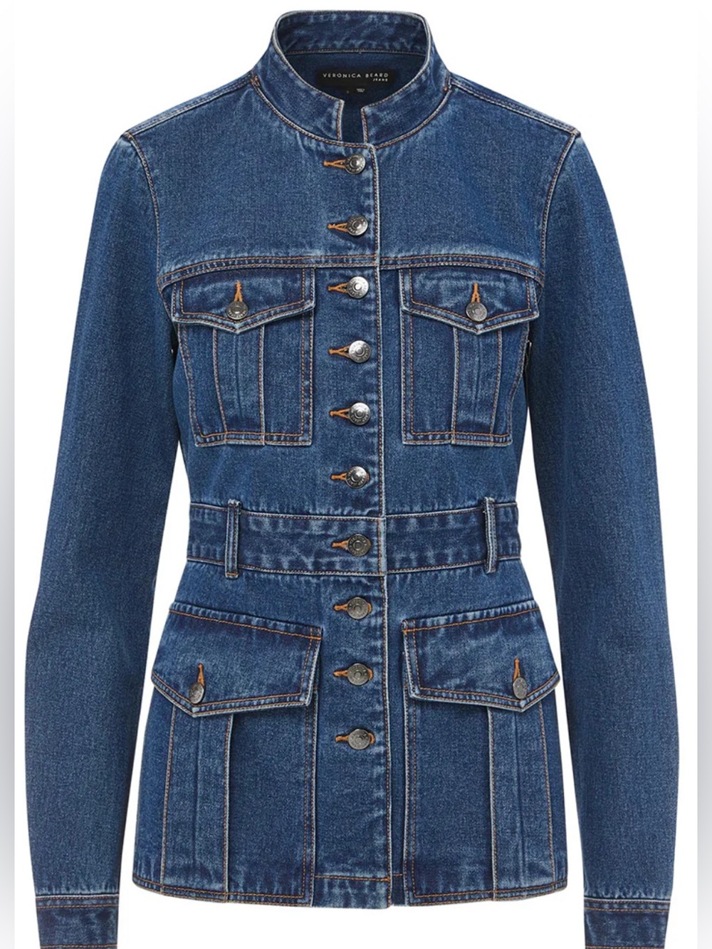Veronica Beard Tika denim jacket cotton - Picture 4 of 12